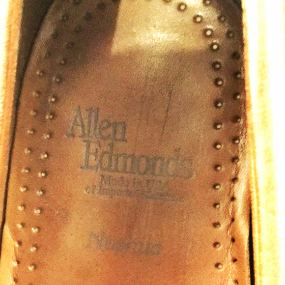 Allen Edmonds Nashua Men Black Brown Loafer Sz 9.5 main image 8